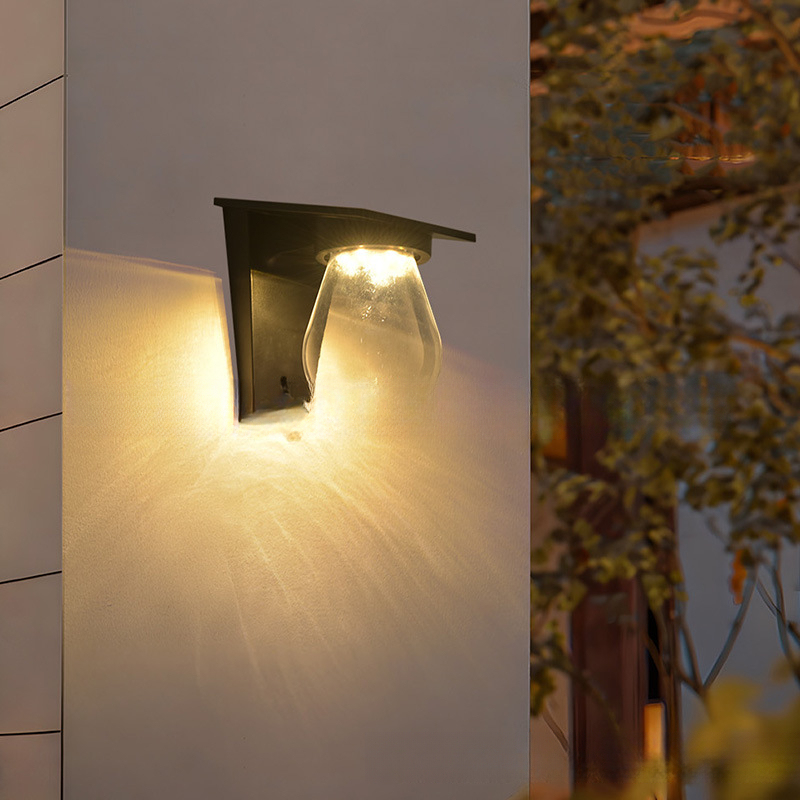Outdoor Lighting Year Round - Lampada Solare da Parete per Esterni