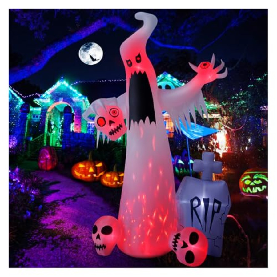 Outdoor Lighting Halloween - Decorazioni di Halloween per Esterni: Fantasma