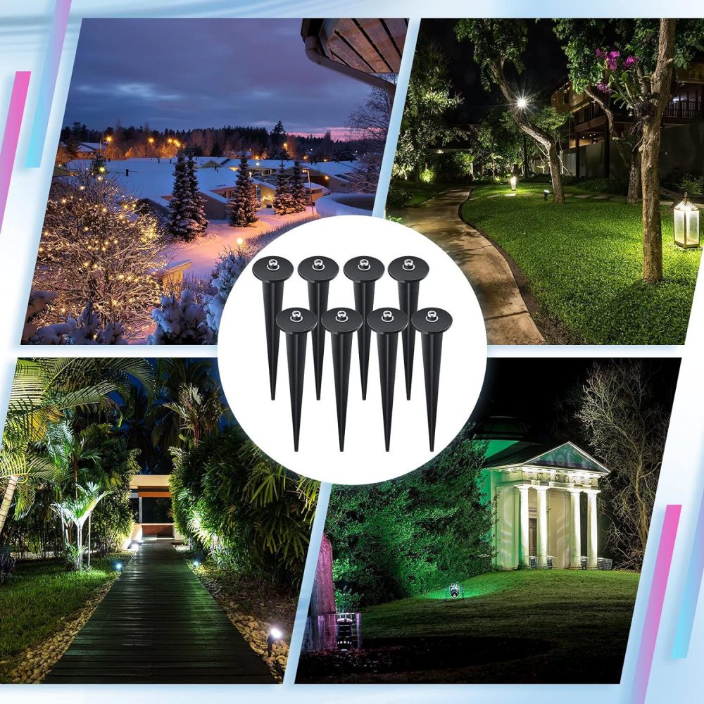 Outdoor Lighting Ground Fixtures - Supporto a Picchetto in Alluminio Premium