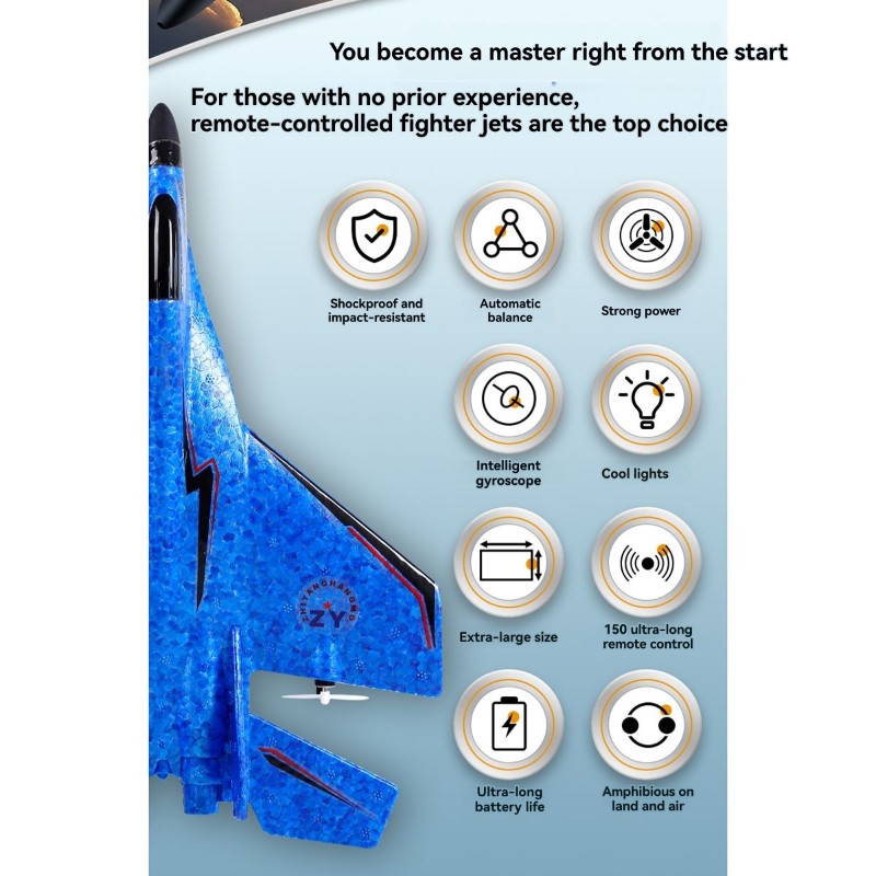 Outdoor Lighting Vendor - Aliante, jet da caccia in schiuma,