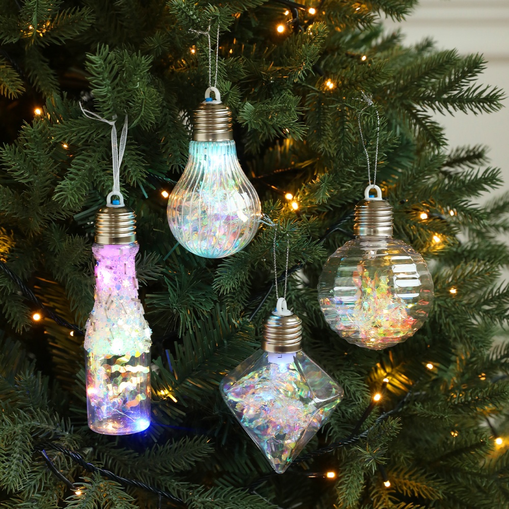 Outdoor Lighting On Trees - Decorazione natalizia 2025 Palla incandescente Palla