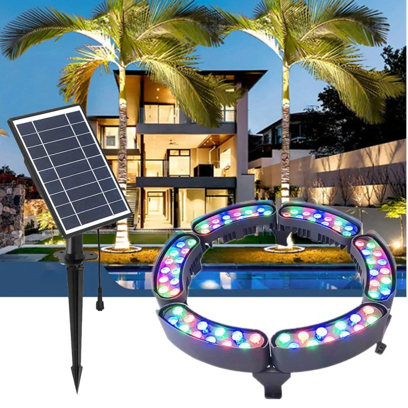 Outdoor Lighting On Trees - Luce solare per albero abbraccio IP65