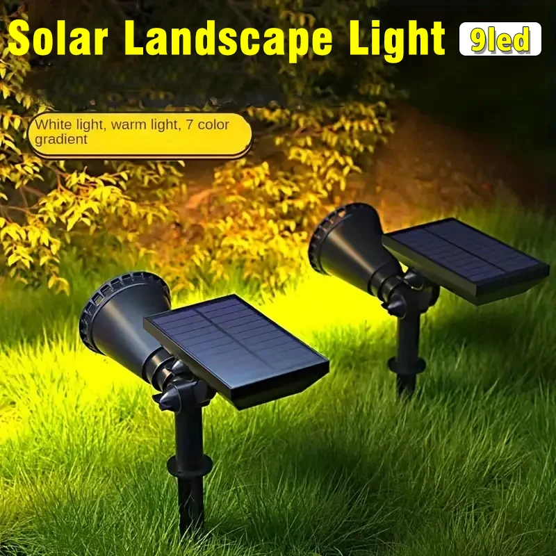 Outdoor Lighting On Trees - Faretto solare a LED, luce paesaggistica
