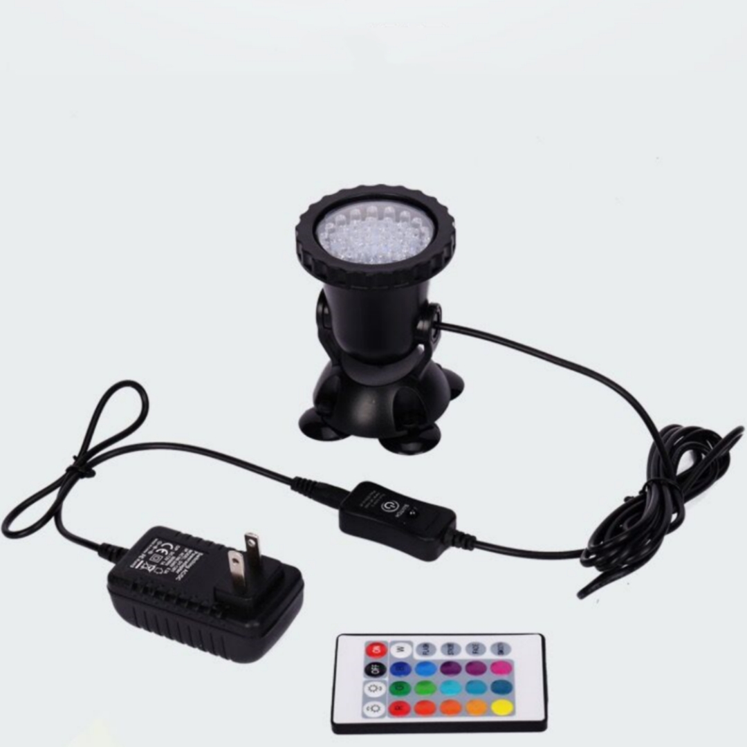 Pond Light Submersible - Faretto sommergibile regolabile Faretto subacqueo 36LED