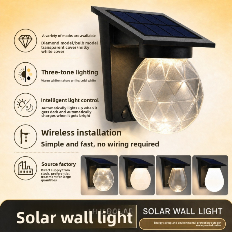 Lampada Solare da Parete per E - Outdoor Lighting Year Round recensione e prezzo