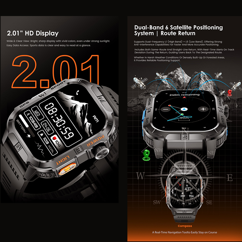 Nuovo Smartwatch 2026 con GPS, - Outdoor Lighting Track recensione e prezzo
