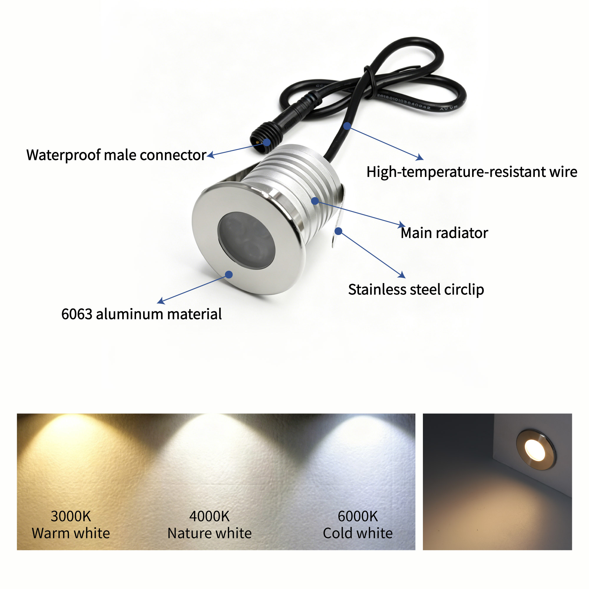 3W HA CONDOTTO LA Luce Della P - Pond Light Submersible recensione e prezzo