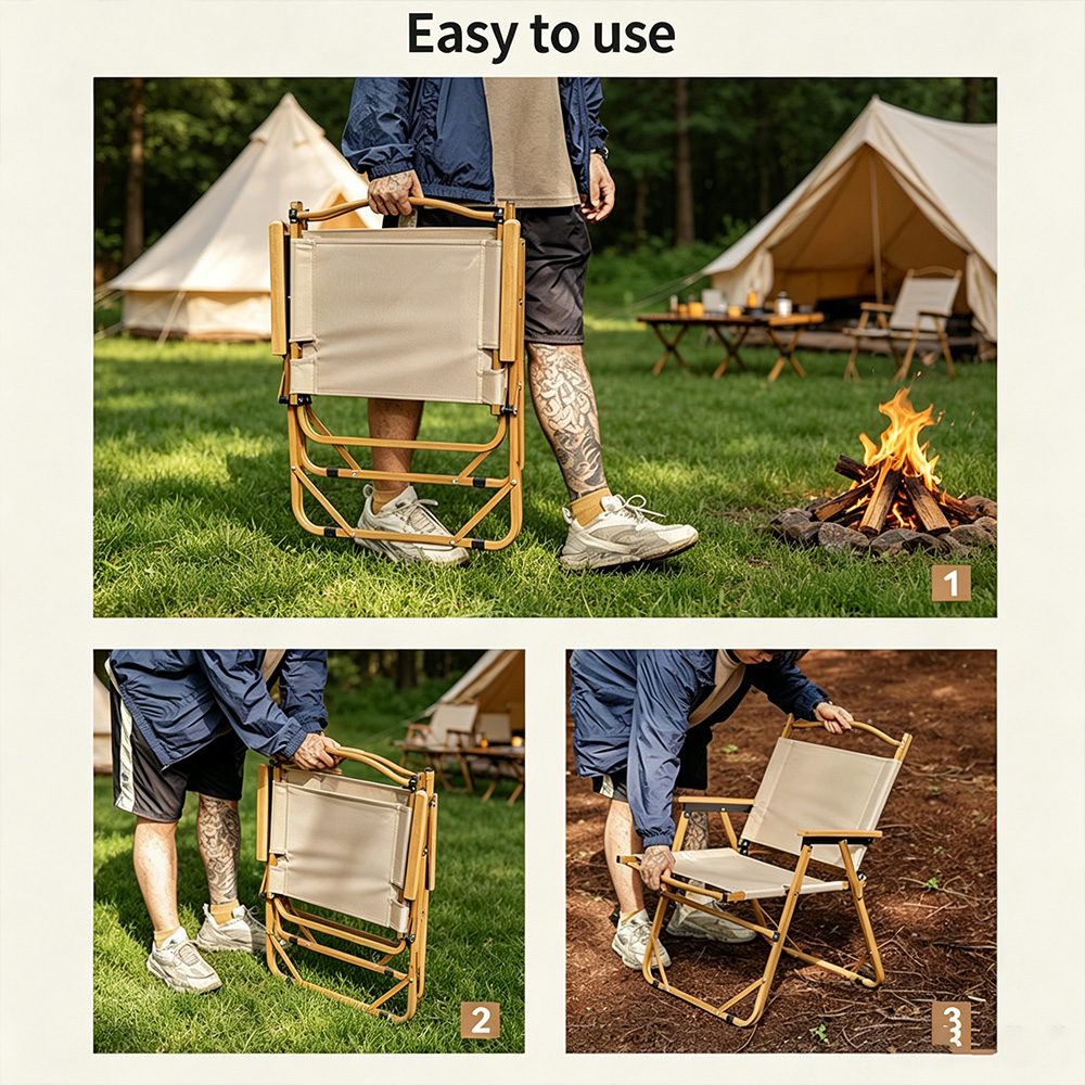 Sedia da Campeggio Pieghevole  - Outdoor Lighting Vendor recensione e prezzo