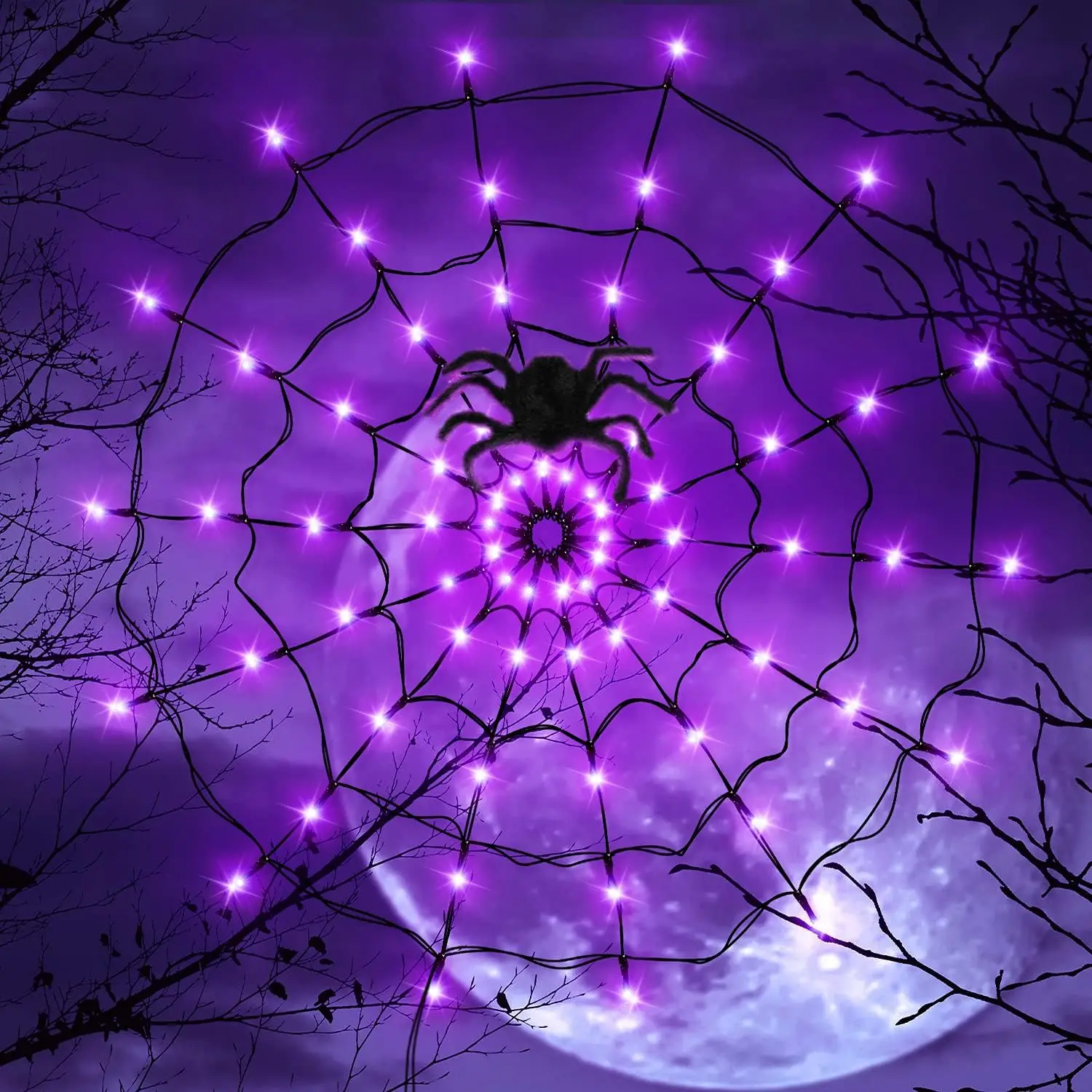 Luci LED a Forma di Ragnatela  - Outdoor Lighting Halloween recensione e prezzo