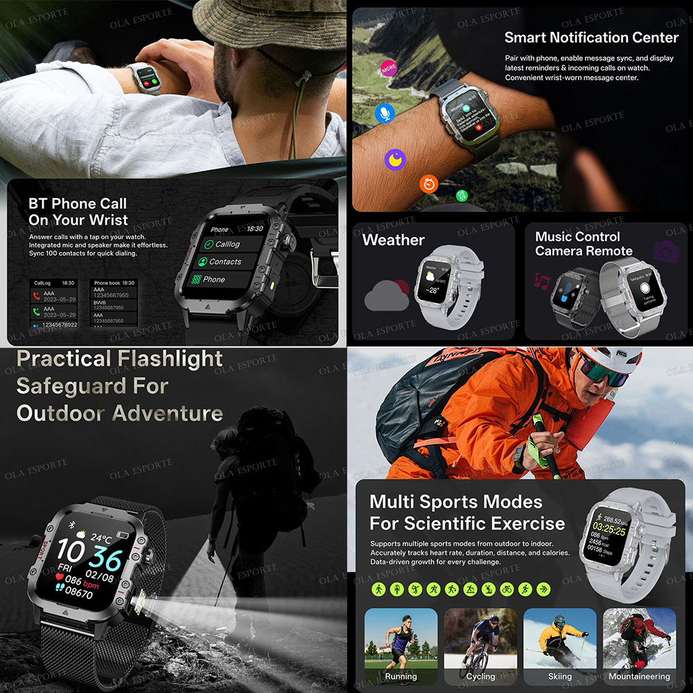Orologio Intelligente Militare - Outdoor Lighting Track recensione e prezzo