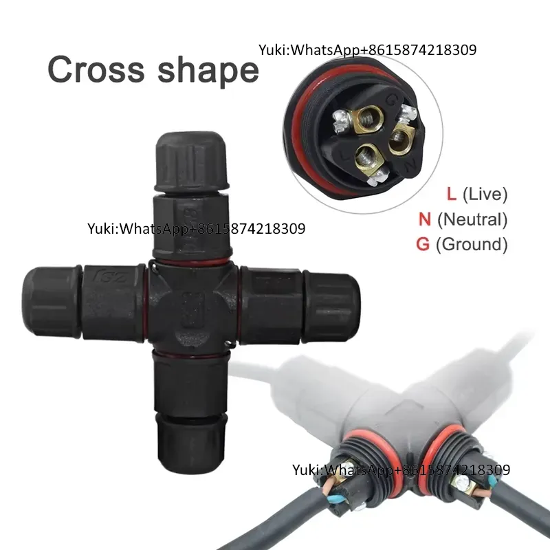 Connettore Elettrico a T IP68  - Outdoor Lighting Cable recensione e prezzo