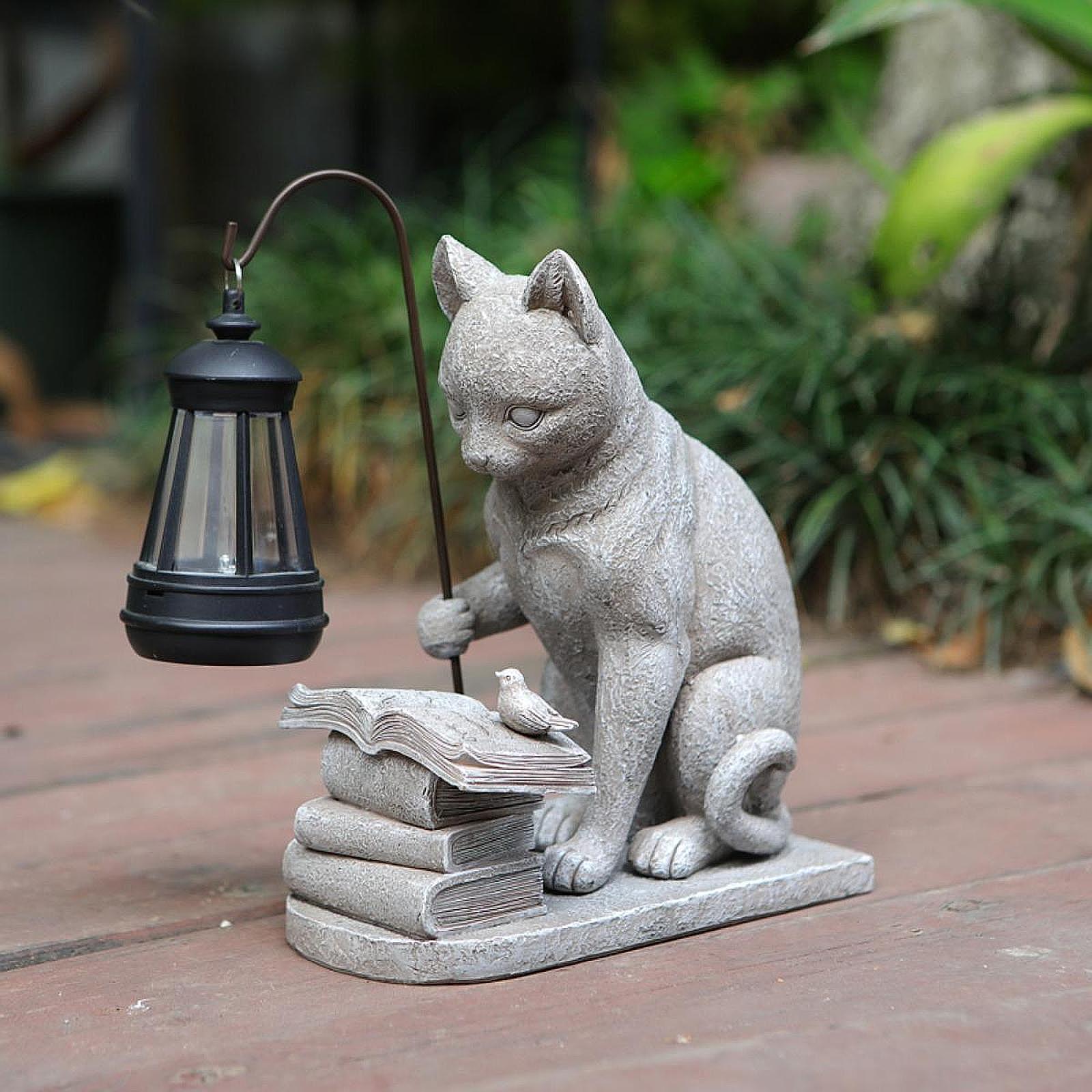 Mini statua da giardino solare - Outdoor Lighting Art recensione e prezzo