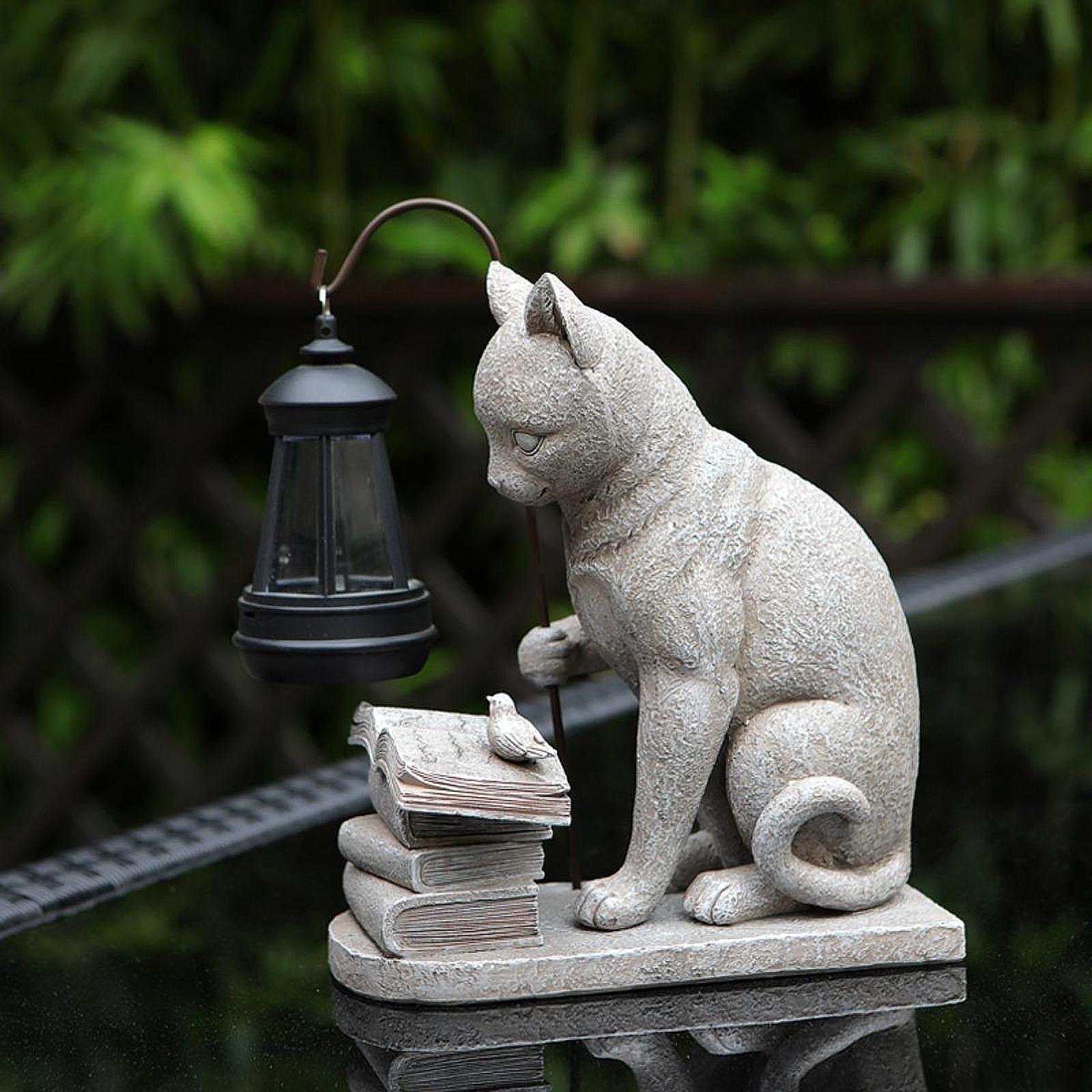 Mini statua da giardino solare - Outdoor Lighting Art recensione e prezzo
