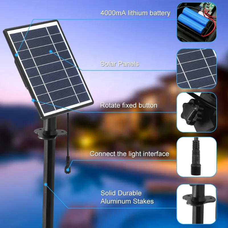 Luce solare per albero abbracc - Outdoor Lighting On Trees recensione e prezzo