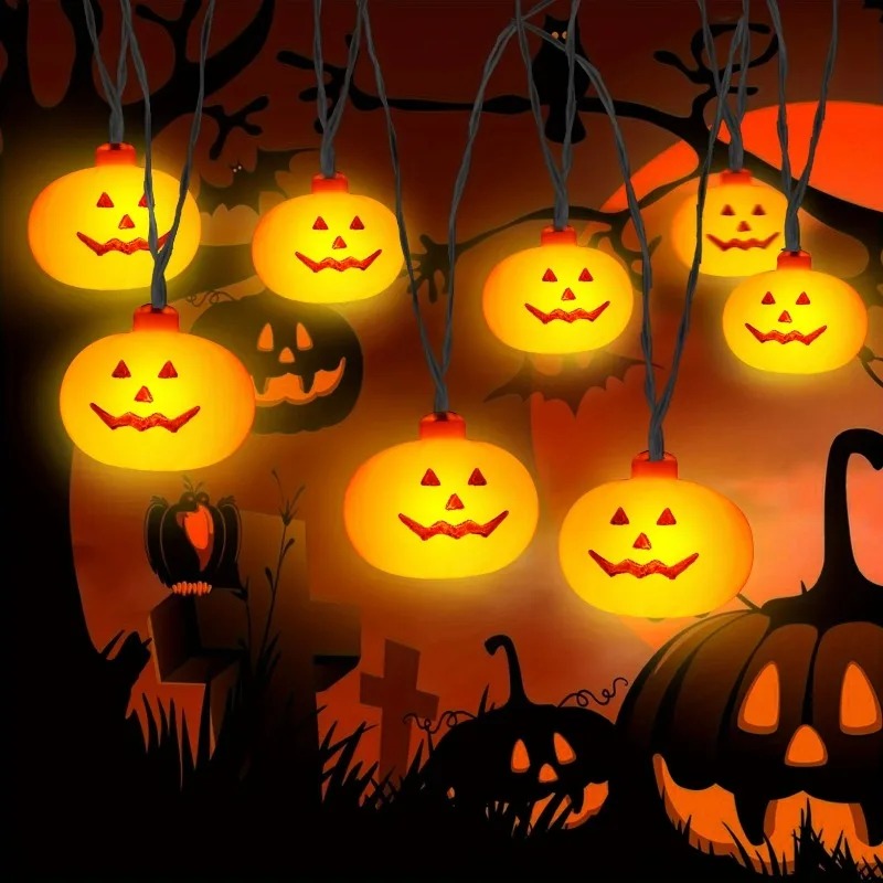 Luci a stringa di Halloween a  - Outdoor Lighting Halloween recensione e prezzo