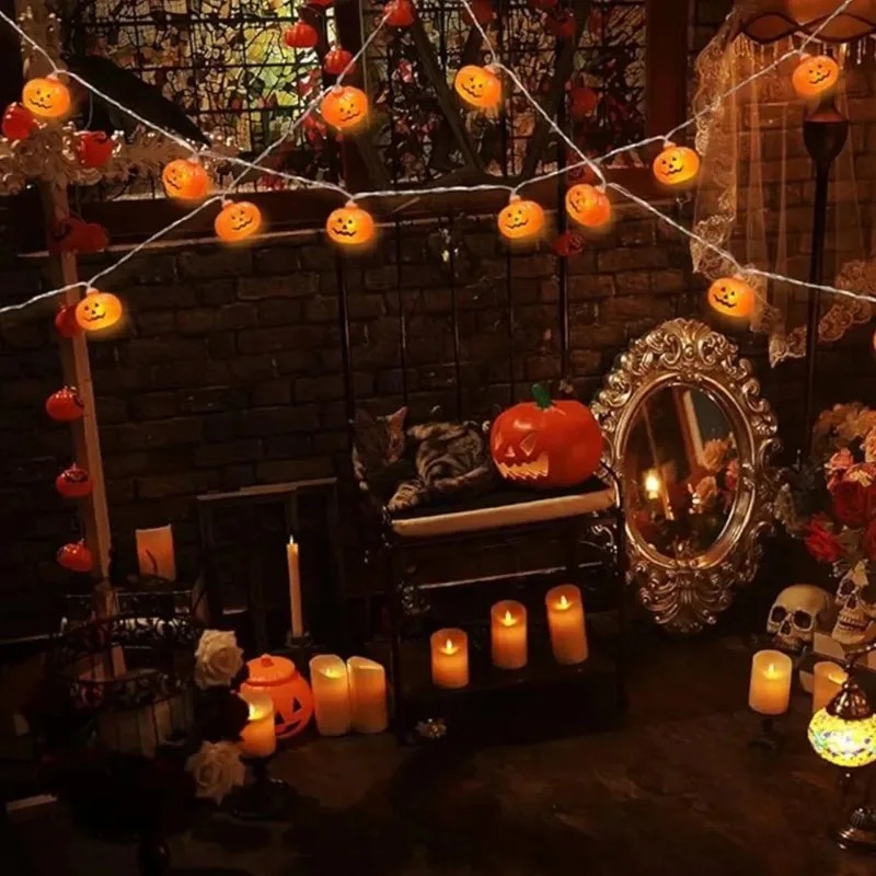 Luci a stringa di Halloween a  - Outdoor Lighting Halloween recensione e prezzo