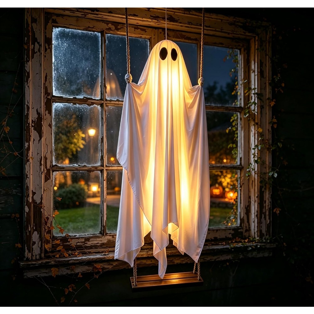 Fantasma Luminoso di Halloween - Outdoor Lighting On Trees recensione e prezzo